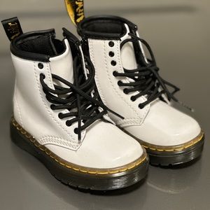 NEW white Dr. Martens toddler size 7